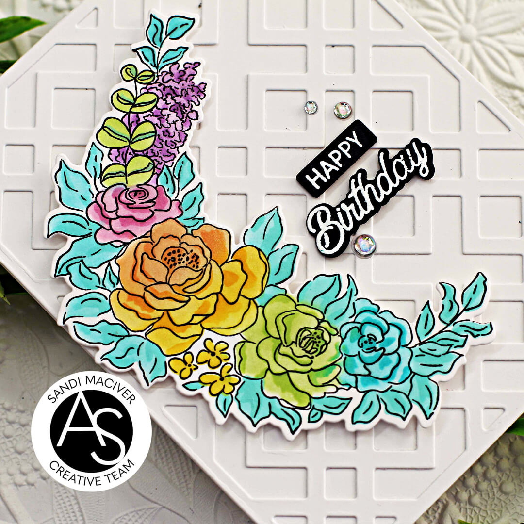 Alex Syberia Designs Trendy Pattern Cover Die