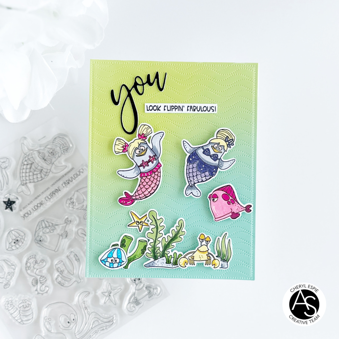 Alex Syberia Designs Underwater Wonders Stamp Set