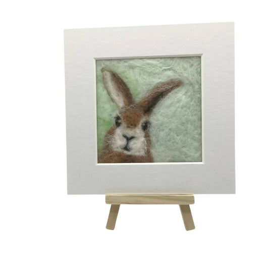 Bunny Mini Picture Felting Kit 1