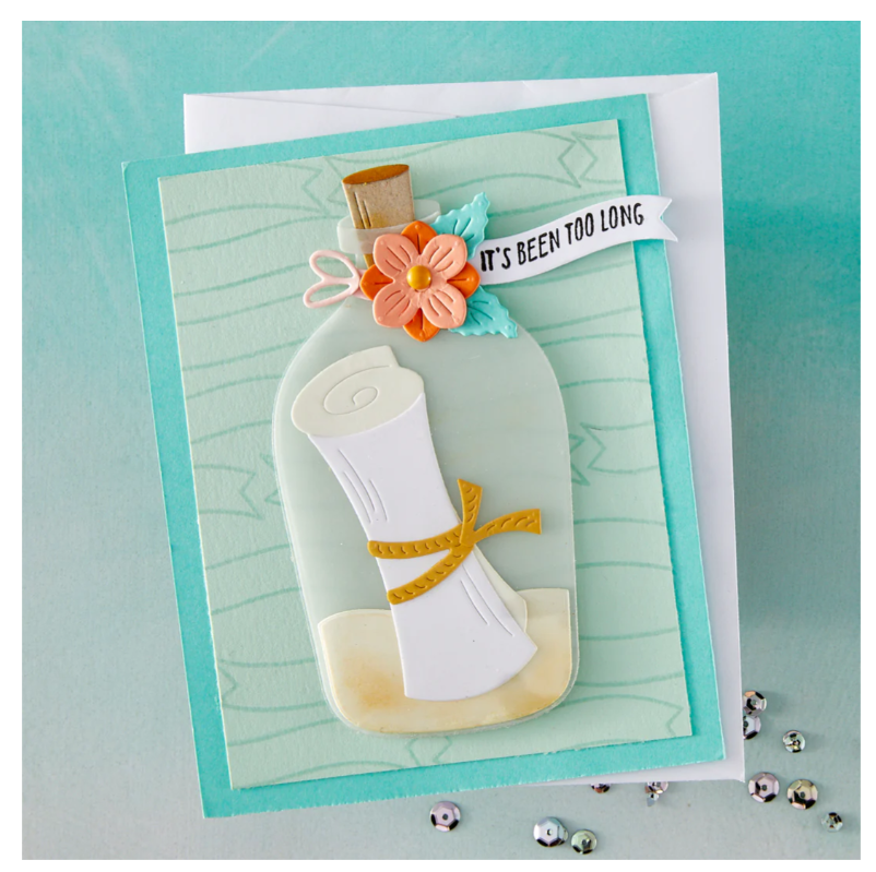 Hero Arts Banner Days Clear Stamps from the Summer by The Shore Collection