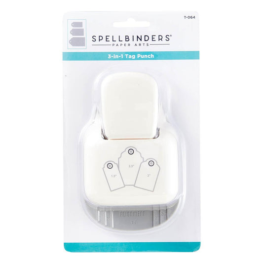 Spellbinders 3-in-1 Tag Punch