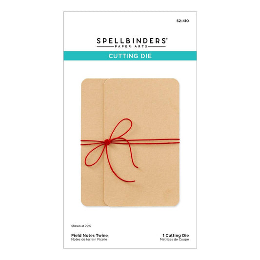 Spellbinders Field Notes Twine Etched Dies from the Field Notes Collection