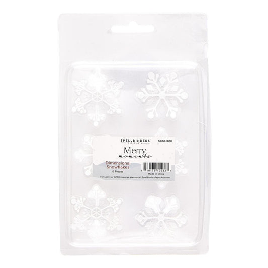 Spellbinders Merry Moments Dimensional Snowflakes from the Merry Moments Collection