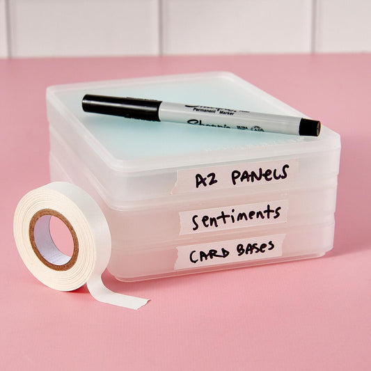Spellbinders White Labeling Tape 1/2" -  Spellbinders - 1