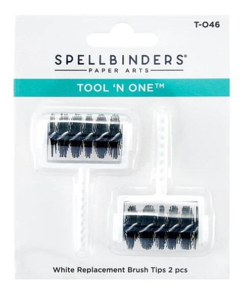 Spellbinders White Tool 'n One Replacement Brush Tips