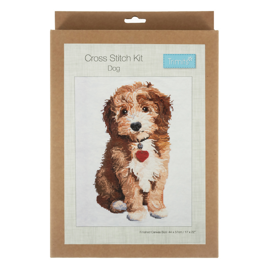 Trimits Dog XL Cross Stitch Kit
