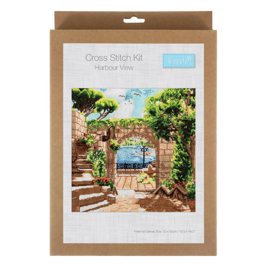 Trimits Harbour View XL Cross Stitch Kit
