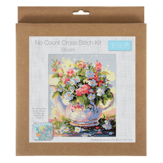 Trimits Large Bloom Cross Stitch Kit
