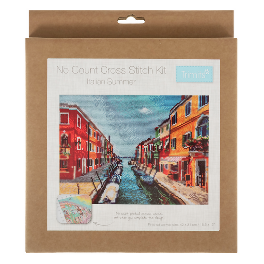 Trimits Large Italian Summer Cross Stitch Kit