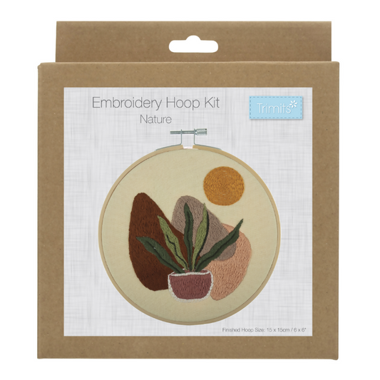 Trimits Nature Embroidery Hoop Kit