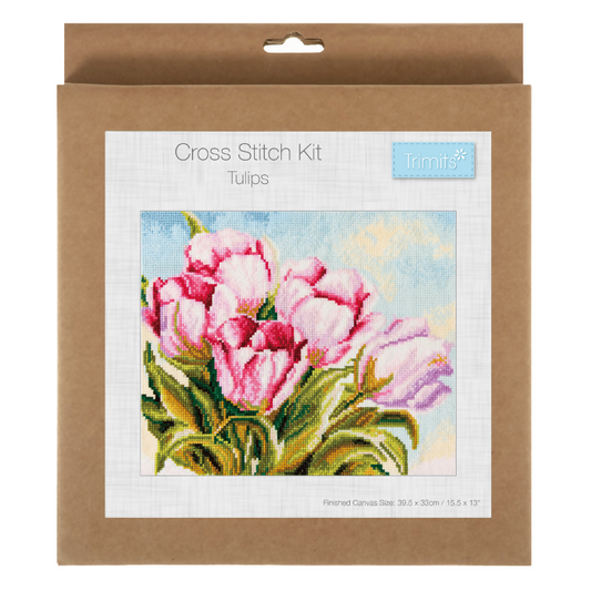 Trimits Tulips Large Cross Stitch Kit
