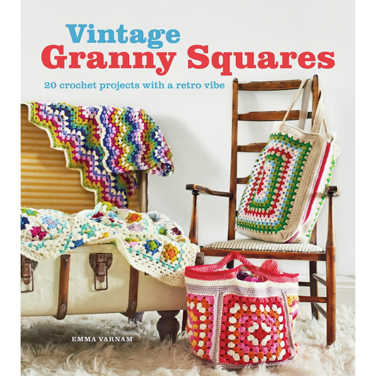 Vintage Granny Squares 20 Crochet Projects with a Retro Vibe