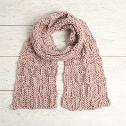 Absolute Beginners Scarf Mink Finished Image 6