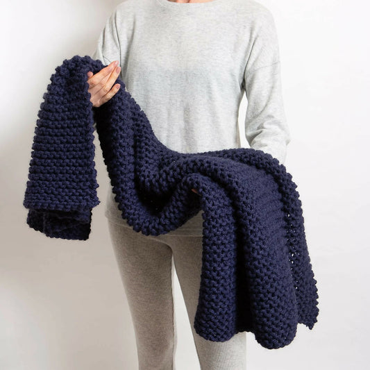 Wool Couture Garter Stitch Blanket Knitting Kit