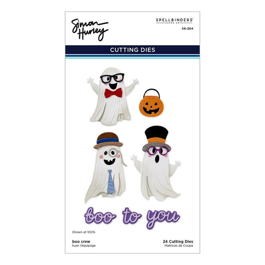 Spellbinders Boo Crew Etched Dies from the Spooktacular Collection by Simon Hurley